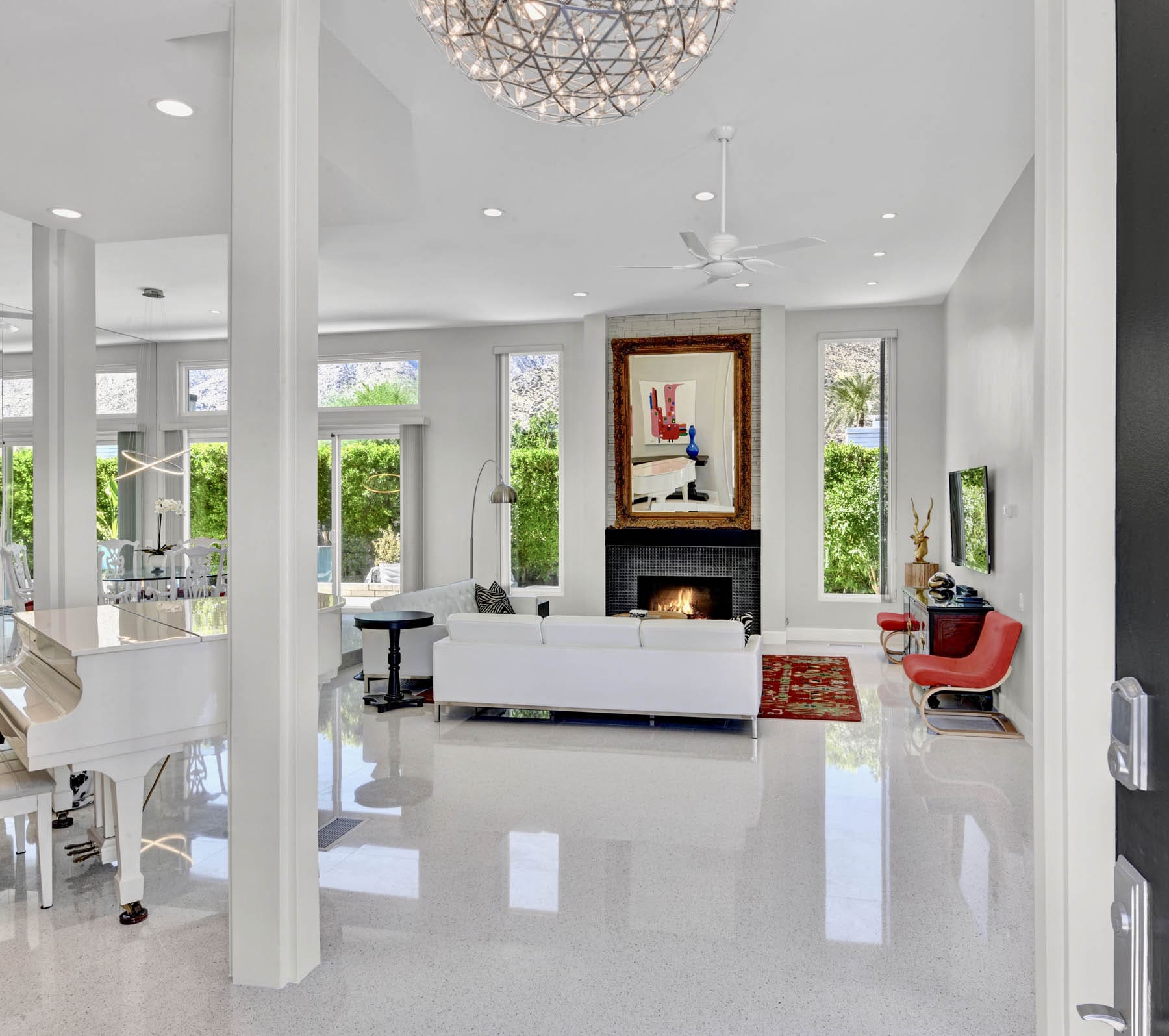 Living Rooms interior design project 16 by Design Vision Studio, Coachella Valley