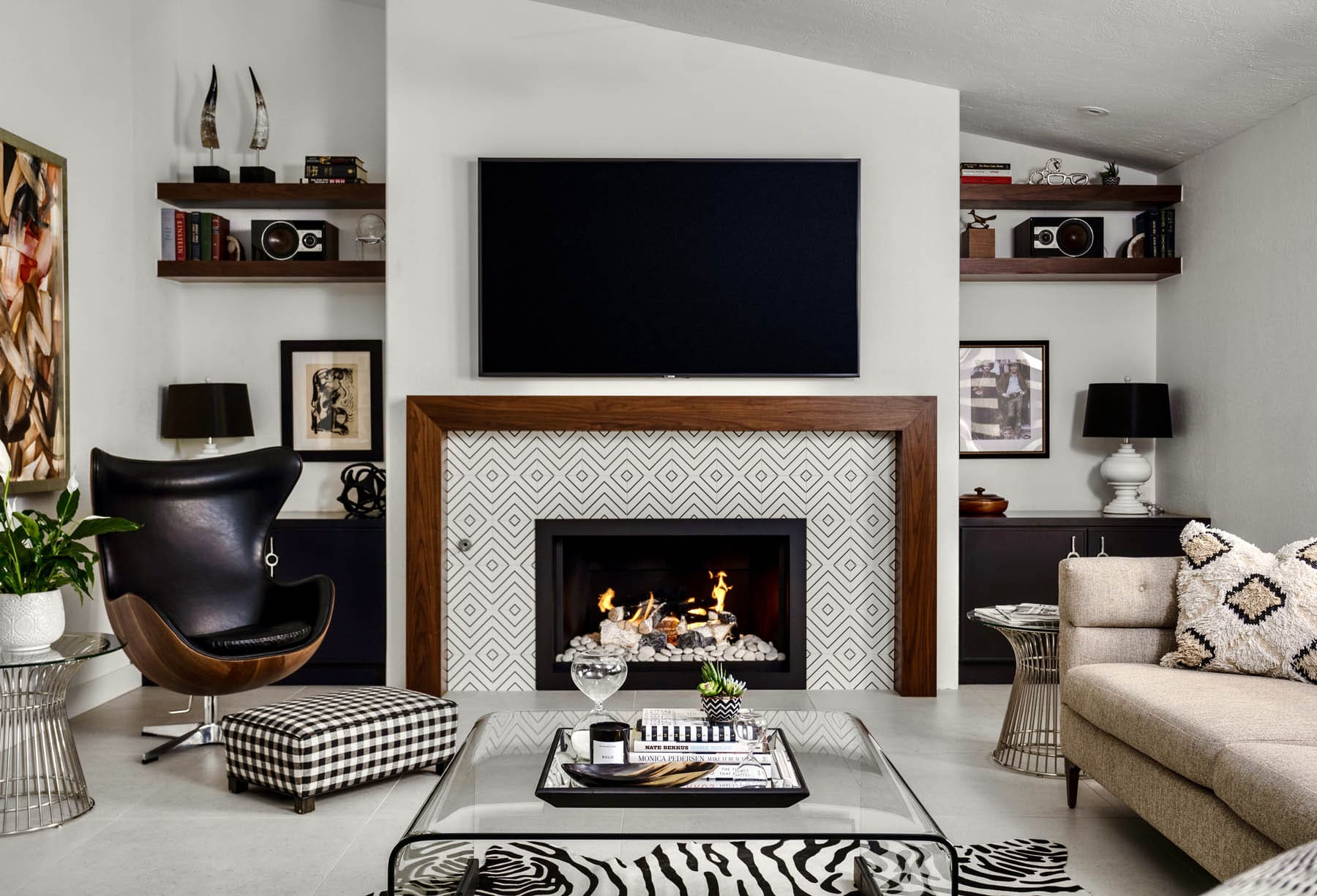 Living Rooms interior design project 12 by Design Vision Studio, Coachella Valley