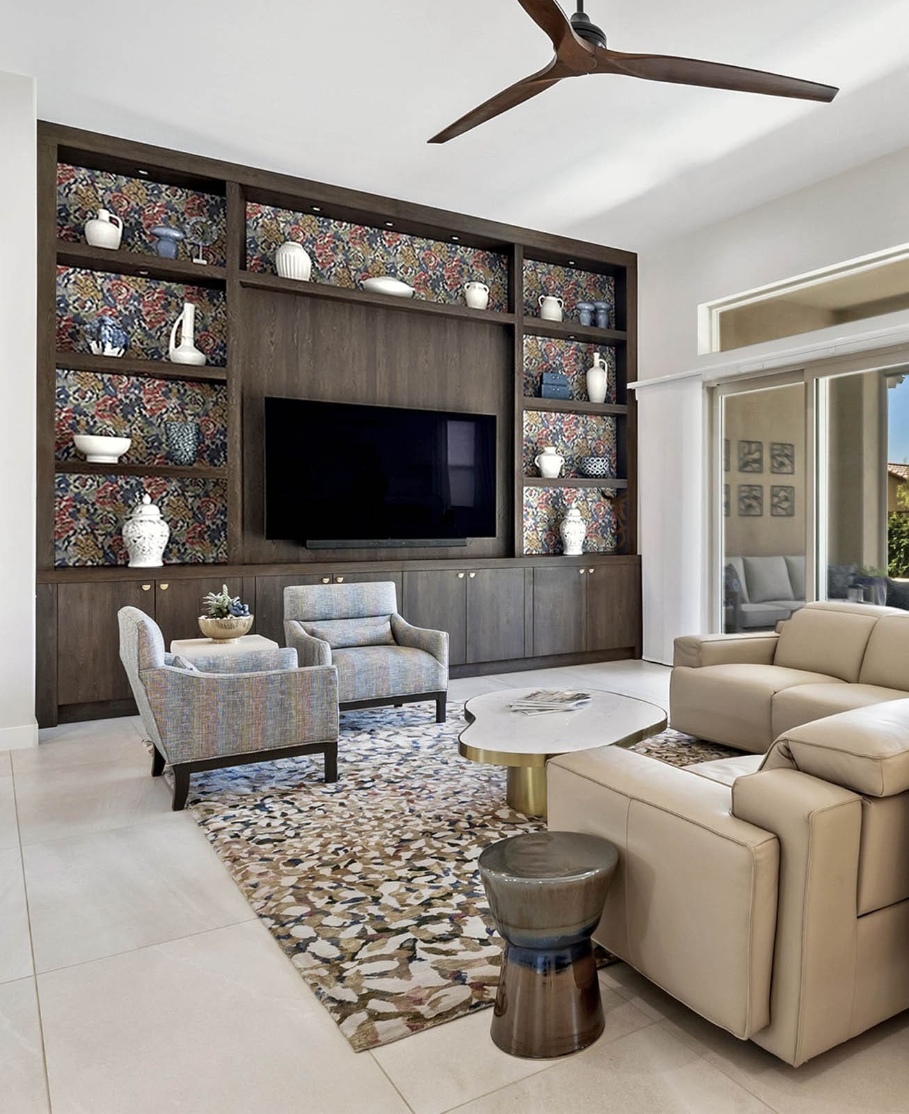 Before & After interior design project 114 by Design Vision Studio, Coachella Valley