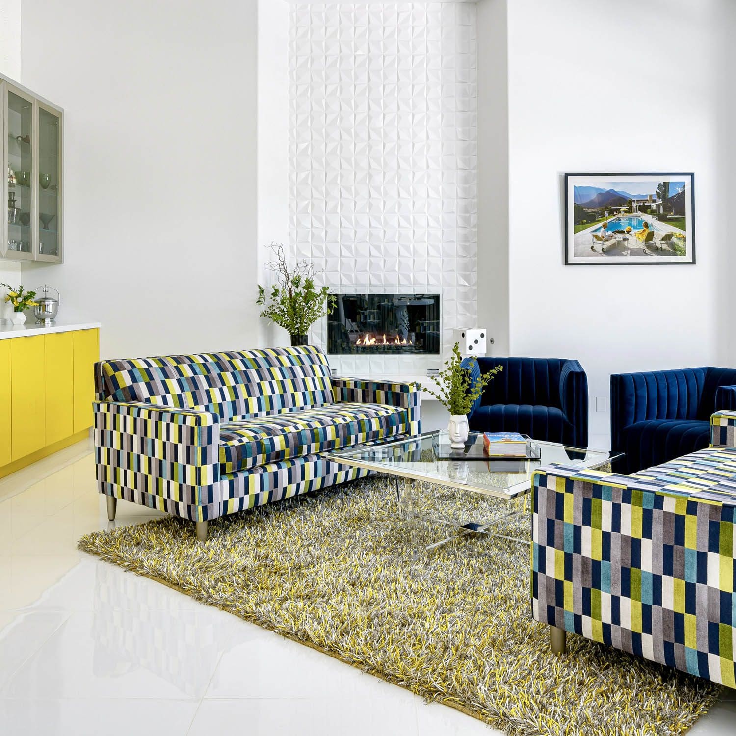 Vacation rental interior design by Design Vision Studio in La Quinta, California