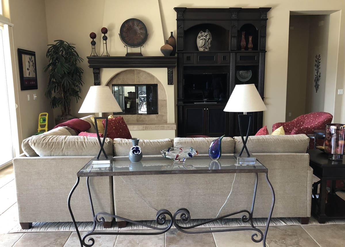 Before & After interior design project 59 by Design Vision Studio, Coachella Valley