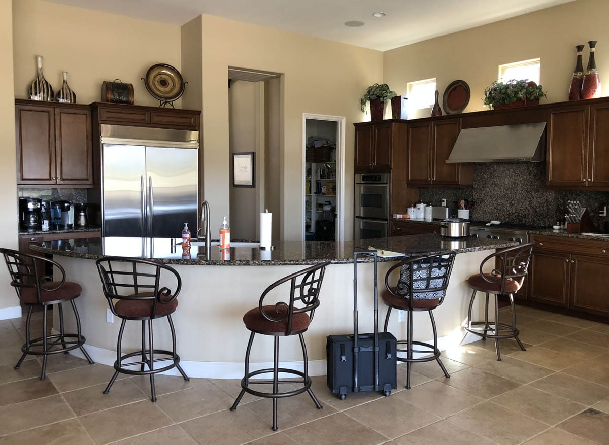 Before & After interior design project 105 by Design Vision Studio, Coachella Valley