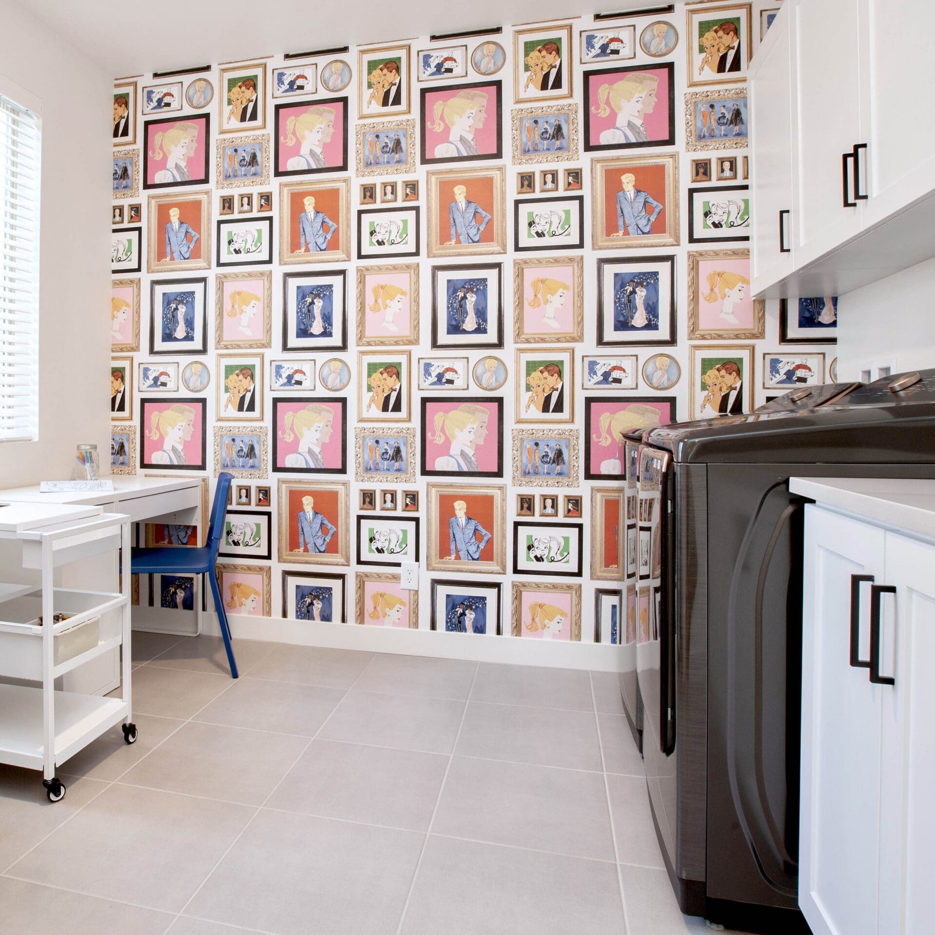 Considered furniture and finish plan from a Design Vision Studio interior design service