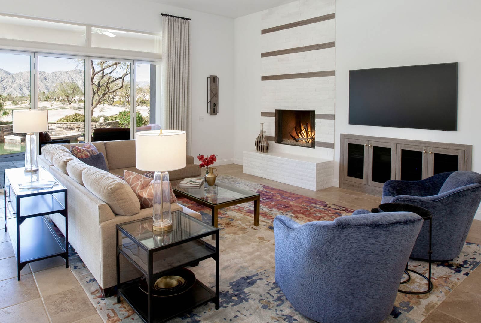Living Rooms interior design project 25 by Design Vision Studio, Coachella Valley