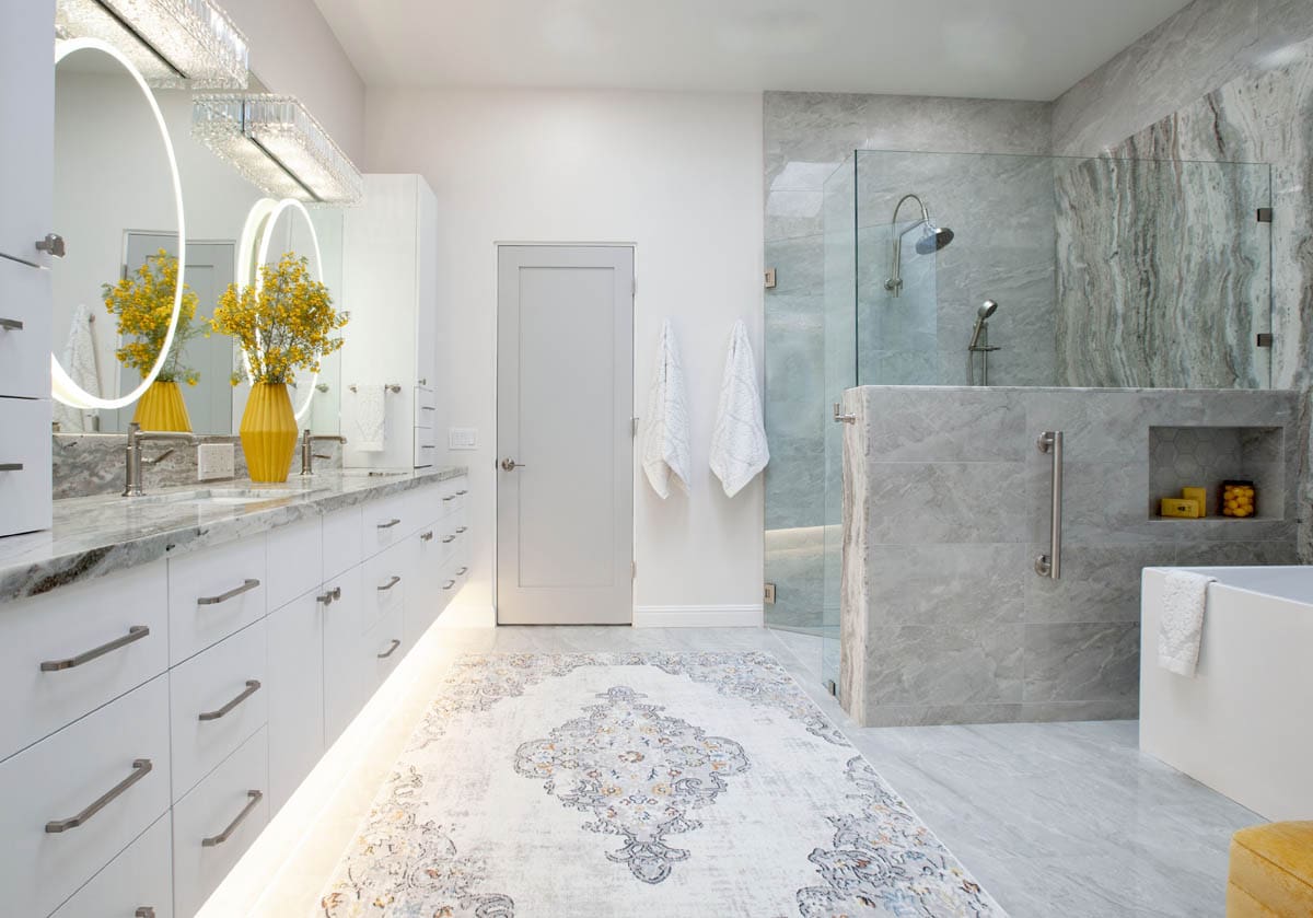 Bathrooms interior design project 22 by Design Vision Studio, Coachella Valley