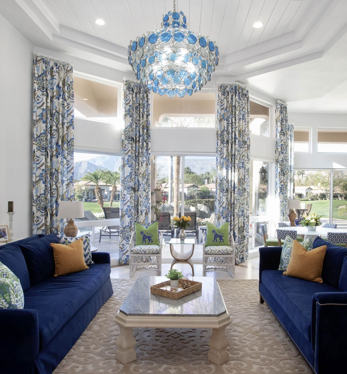 Living Rooms interior design project 5 by Design Vision Studio, Coachella Valley