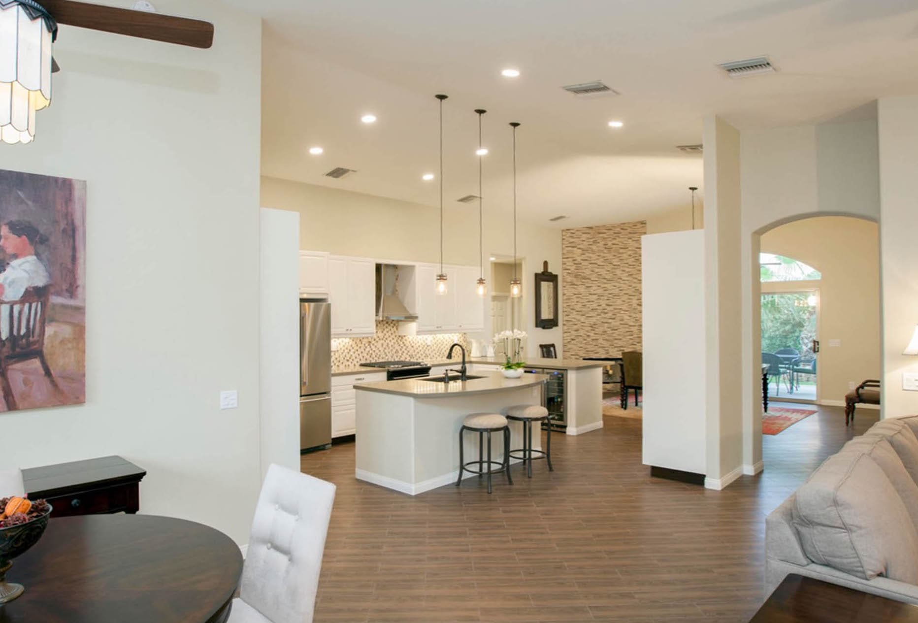 Before & After interior design project 82 by Design Vision Studio, Coachella Valley