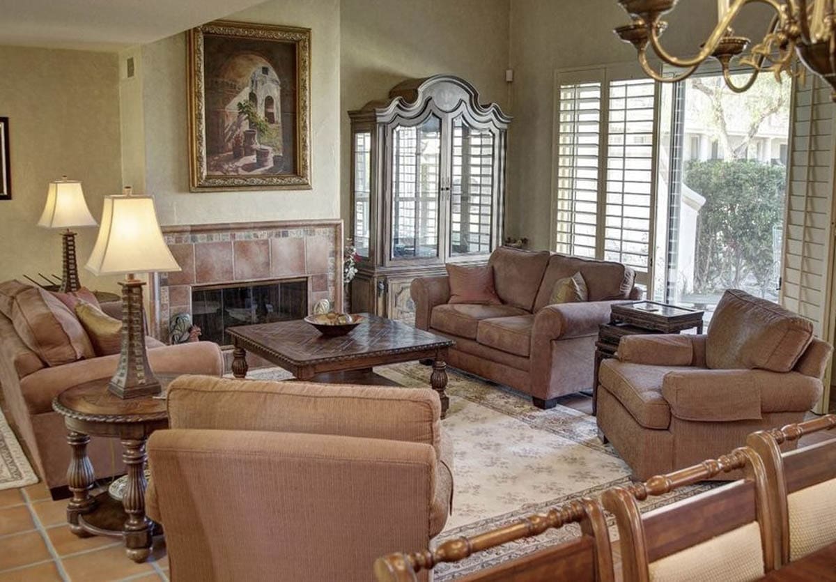 Before & After interior design project 89 by Design Vision Studio, Coachella Valley